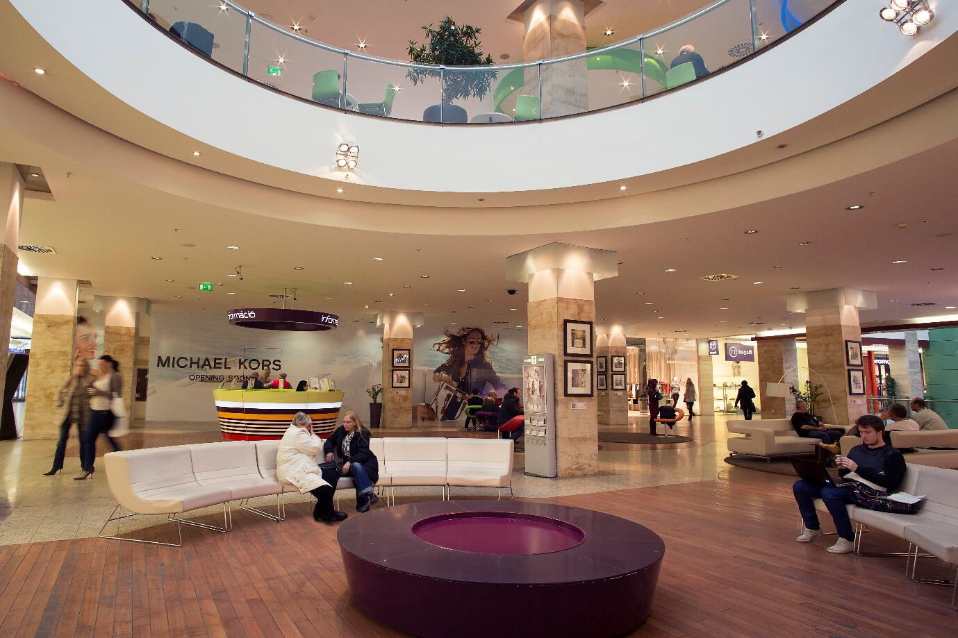 MOM Park shopping centre, Budapest, Hungary, Indoor View