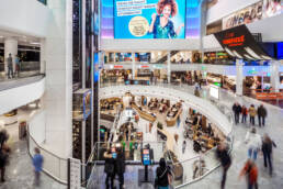 Millennium-City shopping centre, Vienna, Austria, Food Court